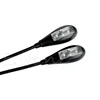 2 Dual Flexible Arms 4 LED Clip-on Lamp for Piano Music Stand Book Reading Light #20/25W ► Photo 3/6