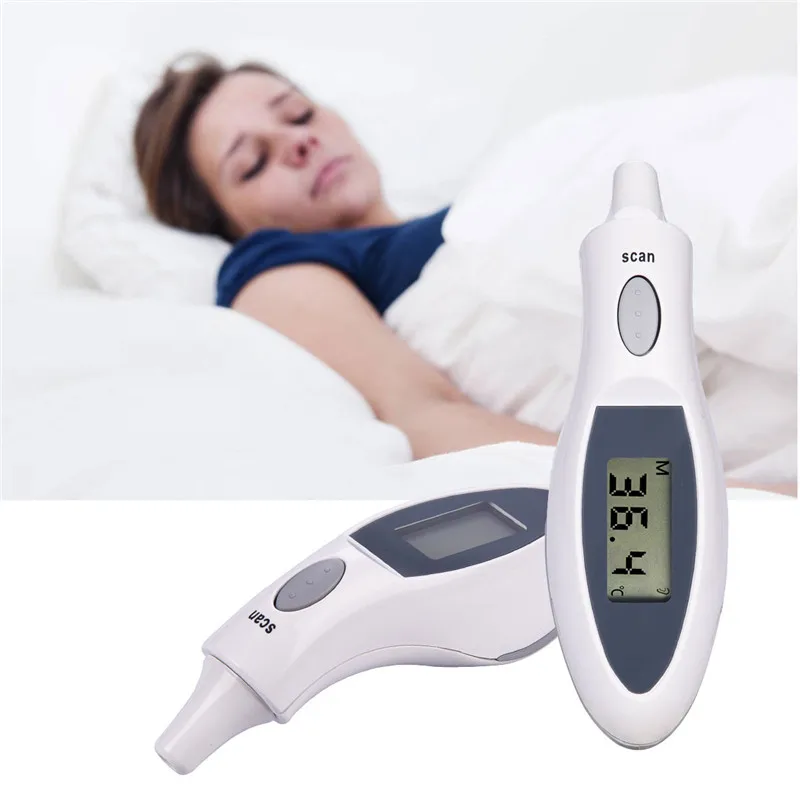 

Infrared Ear Thermometer Baby Digital Thermometer High Accuracy Non-Contact Fever Thermometer Adult Household Health Care 31