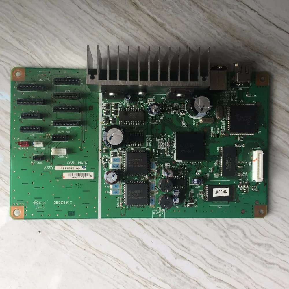 

ORIGINAL MAIN BOARD C651 MAIN FOR EPSON STYLUS PHOTO R2400 2400 MAINBOARD