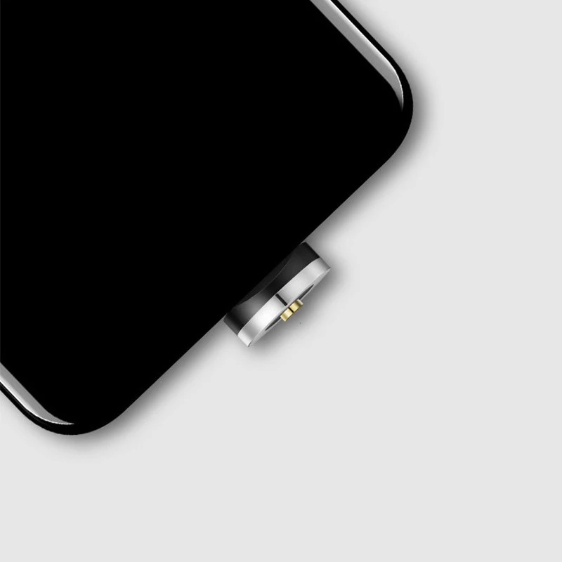 Магнитный светодиодный Магнит Micro USB зарядный кабель для iPhone Android type-C Магнитный кабель зарядный провод мобильный телефон Быстрая зарядка шнур