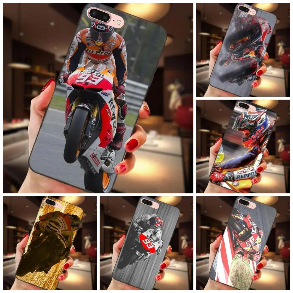 

For Huawei Honor 5A 6A 6C 7A 7C 7X 8A 8C 8X 9 10 P8 P9 P10 P20 P30 Mini Lite Plus Soft Tpu Phone Case Moto Gp Marc Marquez