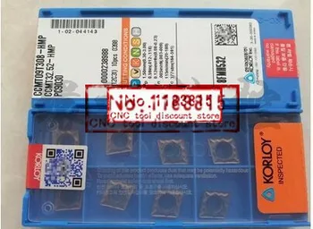 

Free shipping 10PCS KROLOY CCMT09T308 HMP PC9030 carbide insert Applicable to steel stainless steel, etc, high quality CNC blade