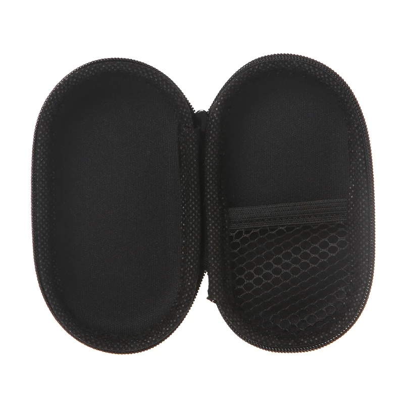 

1pc New Earphone Bag Headphone Multi Functional Portable USB Charger Headset Box Black 11*6.5*3cm