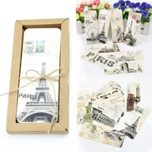 30 шт./лот европейские пейзажи закладки туристические аттракционы Segnalibro для книг Memo Label канцелярские принадлежности офисные подарочные аксессуары