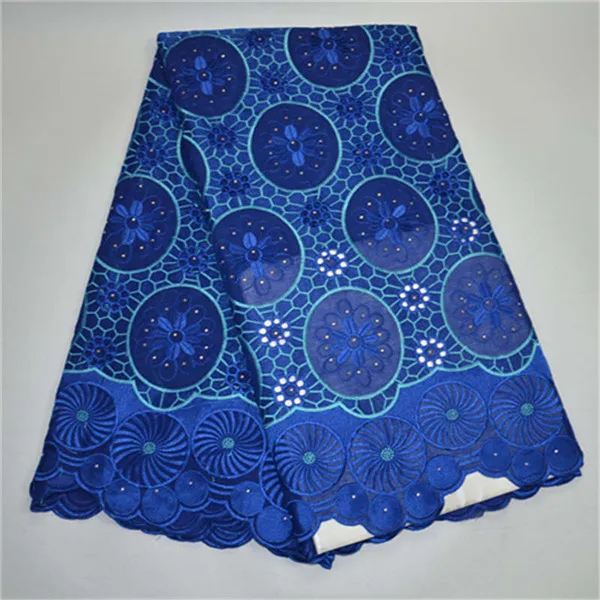 

Hot Selling Nigerian 100%Cotton Polish Fabric For Men 2018 High Quality African Lace Fabric Soft Swiss Lace Material retail -30