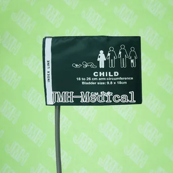 

Reusable Child single tube NIBP cuff of nylon,suitable for 18-26cm arm cricumference.