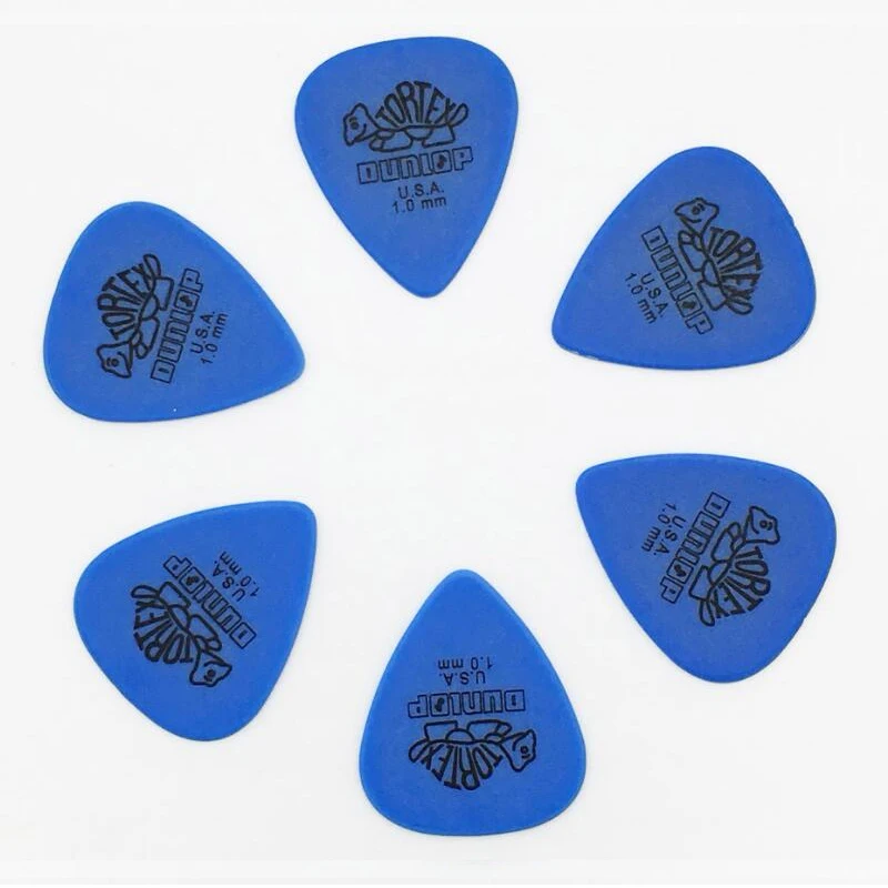 6 шт./компл. Dunlop Tortex гитарные стандартные медиаторы классический медиатор