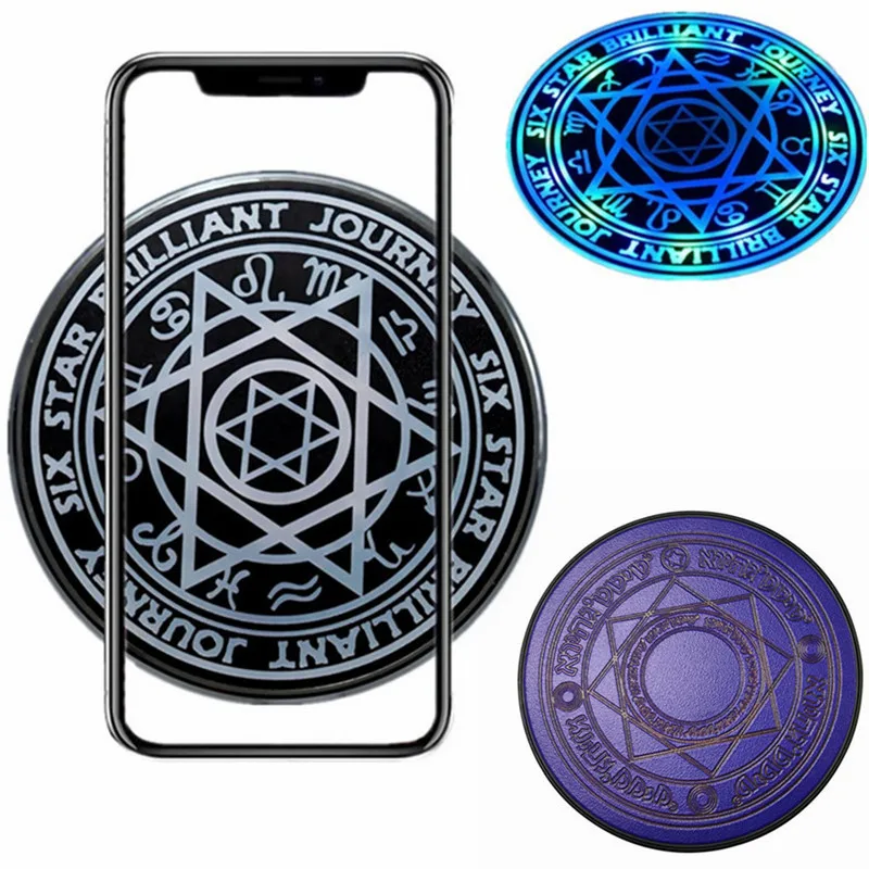 Qi Wireless Charger LED Magic Circle Wireless 10W Fast
