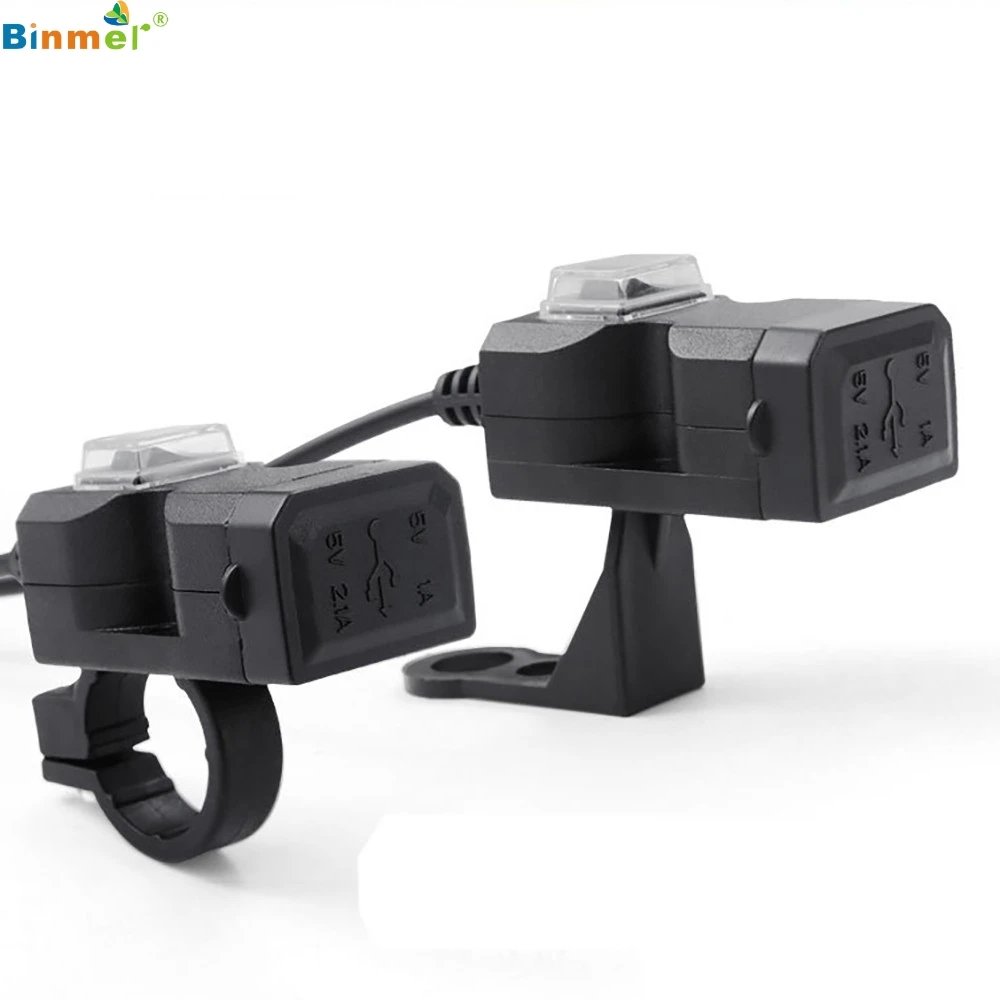 Binmer 2019 универсальный мобильный телефон для мотоцикла USB зарядное устройство