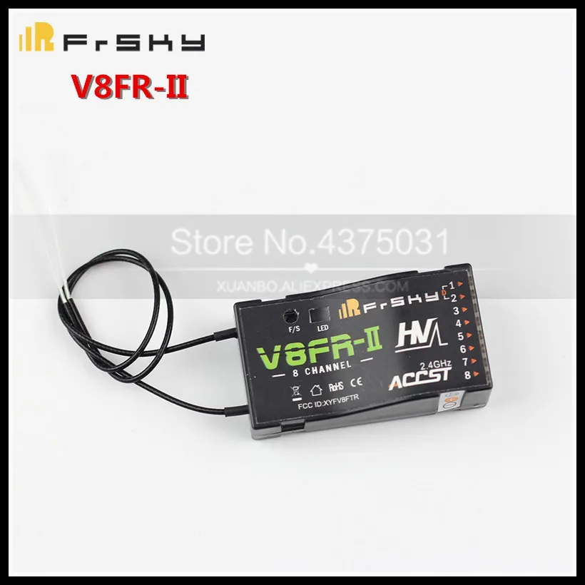 Оригинальный FrSky V8FR-II 2 4 ГГц 8 каналов приемник accst для радиоуправляемого