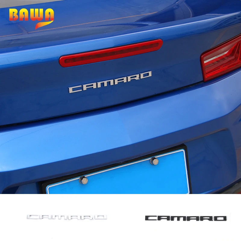 Зависания боковые зеркала автомобиля эмблема на крыло CAMARO декорации в виде букв
