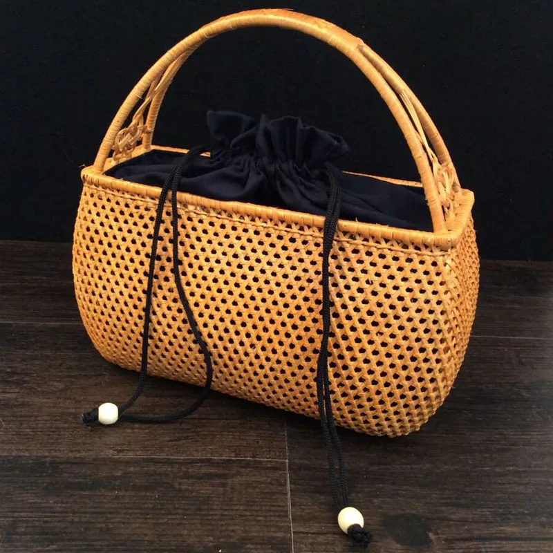 Designer Wicker Purse