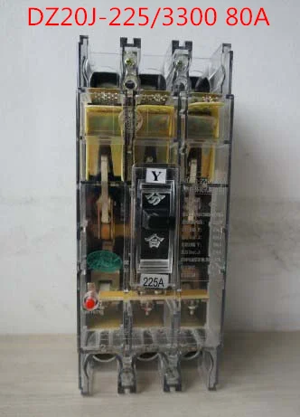 

Molded case circuit breaker /MCCB/ air switch DZ20J-225/3300 80A 3P variety of current optional J type