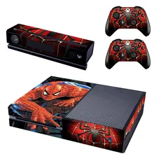 Виниловая обложка кожи наклейка для Xbox One& Kinect& 2 контроллер скины-Человек-паук