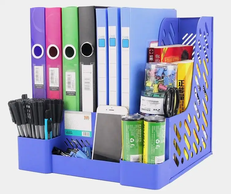 Updated 4 Layer Pp Classic Plastic File Tray Paper Holders Office