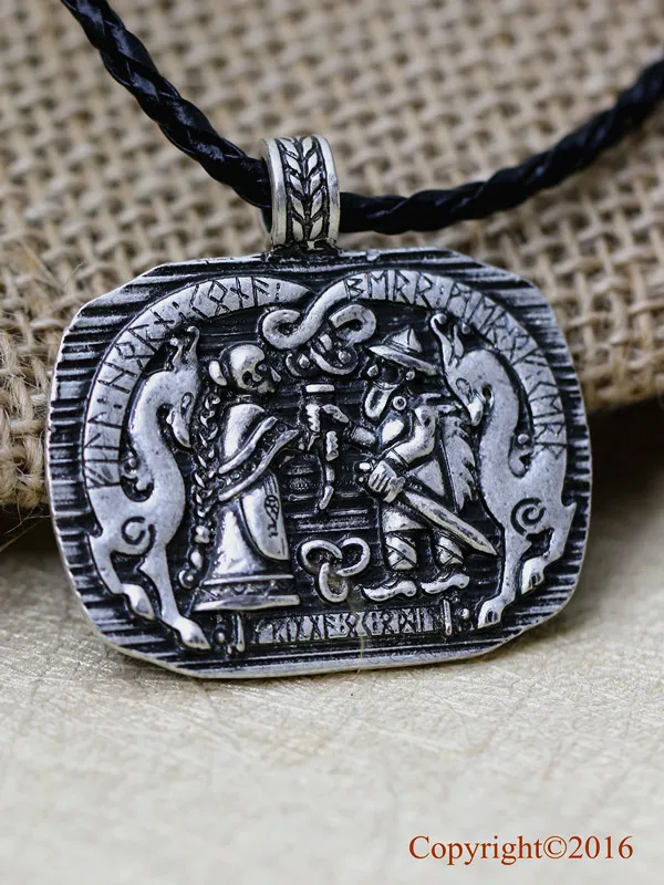 1 шт., славянское ожерелье Kres power Amulet, ювелирные изделия викингов, древнее славянское Скандинавское колдовство, ожерелье талисман