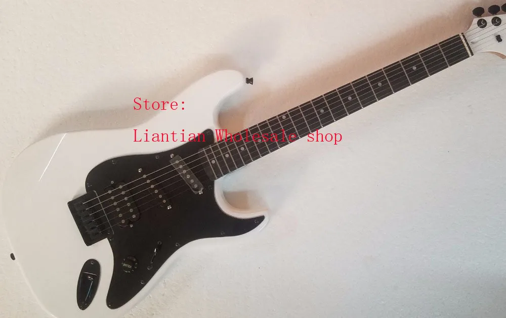 Заводская изготовленная на заказ Высококачественная твердая Charvel San Dimas белая