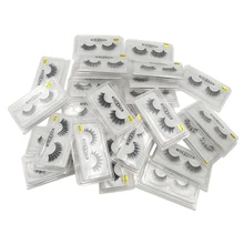 50 пар оптом норковые ресницы 5D ручная работа полная полоса норка наращивание ресниц макияж Инструменты 25 стилей каждый 2 пары