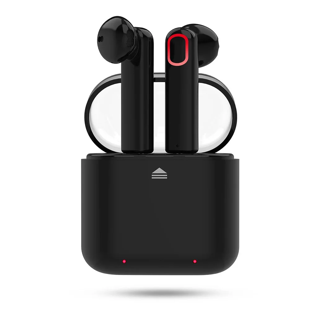 

New Mini TWS Bluetooth Headset Wireless Sports Bluetooth Earphone Headphone And Earphone Earplug Double ear charging compartment