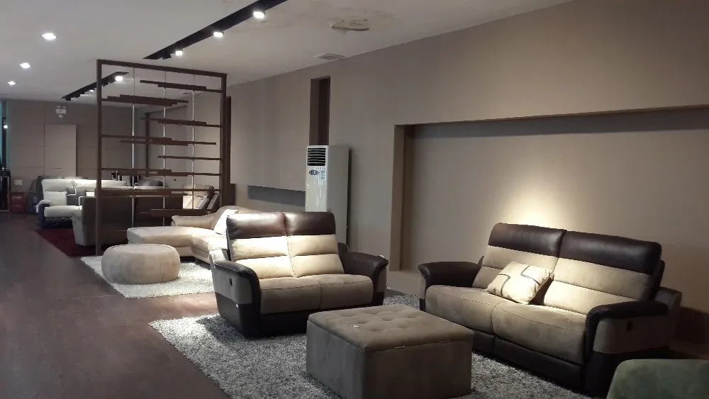 Северная Европейская гостиная моющиеся секционные диваны мебель с полиэстером ткани L36