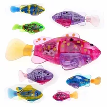 Электронная рыба, активированная на батарейках, игрушка для рыбы, Детская Роботизированная Игрушка для питомца, праздничный подарок, может плавать, электронные игрушки для домашних животных, хобби