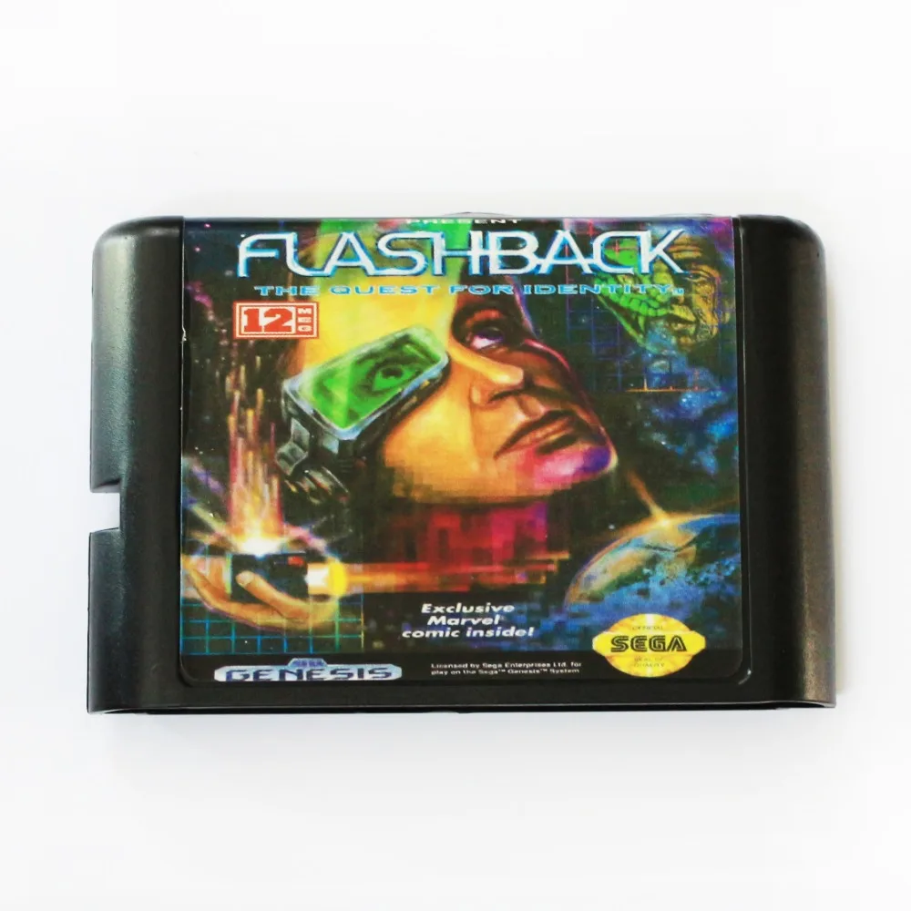 

Flashback 16 bit MD Game Card For Sega Mega Drive For SEGA Genesis