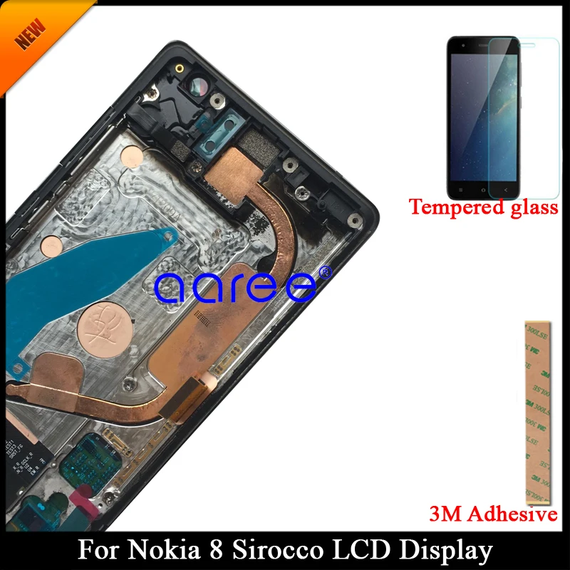 Nokia 8 Sirocco Black frame 2