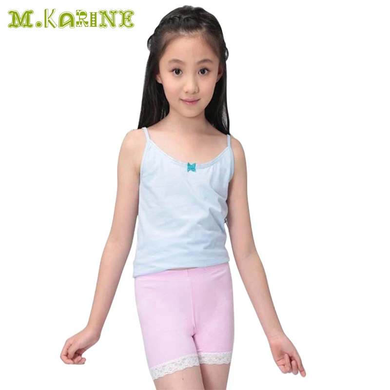 Sommer Mädchen Shorts Kleine Kinder Modal Spitze Hose Baby Kinder