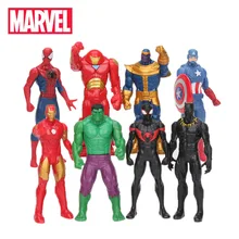 Игрушки Marvel, 15 см, Мстители, конечная игра, Фигурка Человека-паука, тнанос, Халк, Железный человек, Черная пантера, фигурки, Коллекционная модель