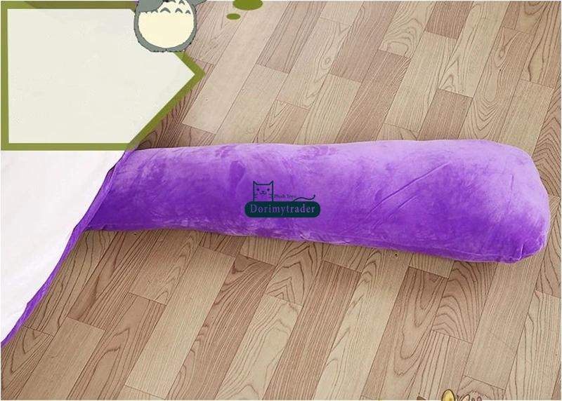 Dorimytrader 200cm x 170cm Japan Anime Totoro Sleeping Bag Plush Soft Beanbag Double Bed Mattress Sofa Tatami Carpet 2 Sizes Free Shipping DY60994 (3)