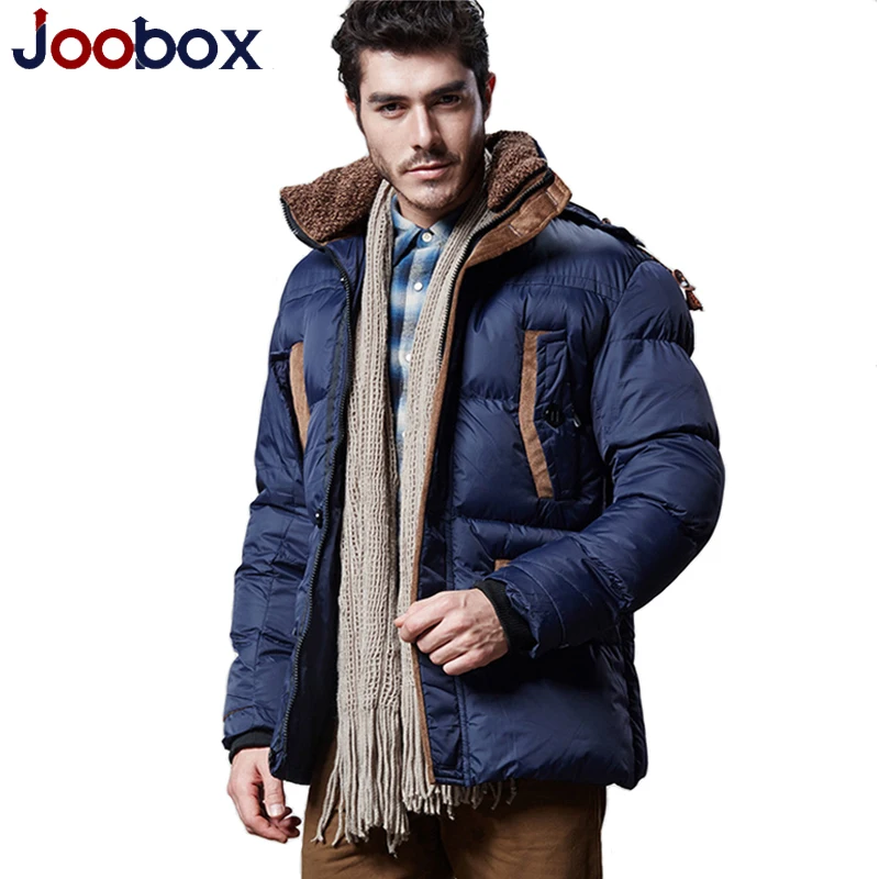 

2017 hot selling winter jacket men thick warm winter parka men plus size hooded winter coat men wool collar outerwear (6011)