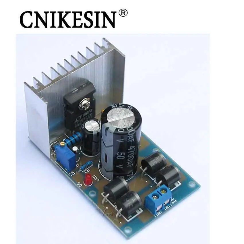 Cnikesin DIY LT1083cp высокое Мощность Линейной Регулируемые DC Питание доска 2 5 12 24 30V | Интегральные схемы -32805593914