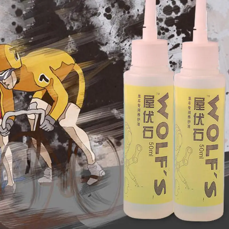 Lubricating Cleaner Oil Lube Easy Use Bikes Chain Cycling Bicycle Outdoor Sports