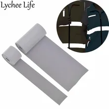 Светоотражающая лента Lychee Life, флуоресцентная ткань из синтетического волокна, сделай сам, ручная работа, Швейные аксессуары для одежды, украшения