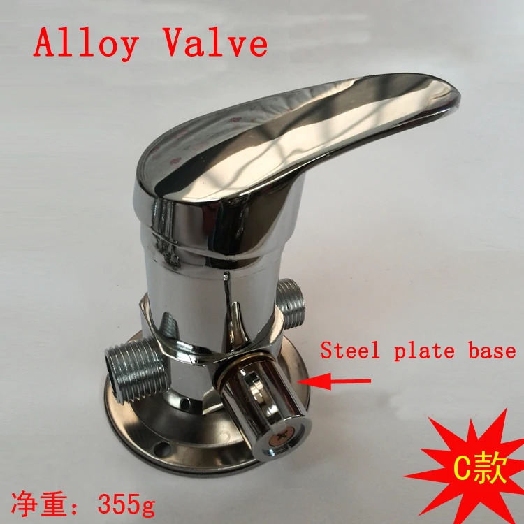 Bathroom alloy shower faucet thermostatic valve body cartridge, Copper thermostatic valve mixer, Solar water heater accessories