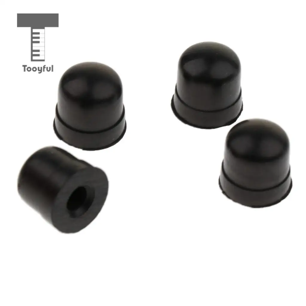 Tooyful 20pcs Trombone Slide Bow Rubber End Tip Bumper for Trombone Repair Accessories