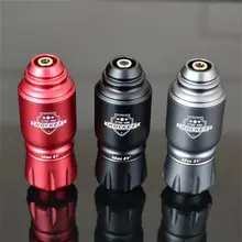 Новинка! Rocket мини короткий роторный картридж Татуировка ручка Мощный мотор алюминиевый Перманентный макияж бровей Татуировка Машина шнур