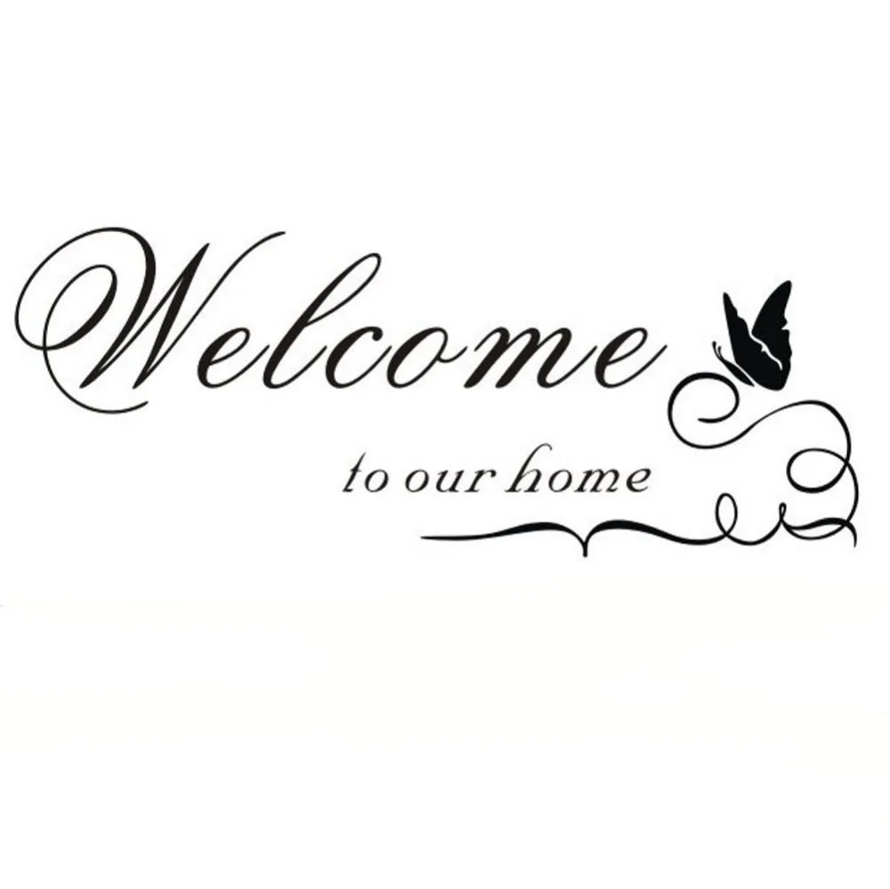 Bienvenue A Notre Maison Citation De Mur Autocollant Sticker Mural Pochoir Mur D Impression De Vinyle Art Aliexpress Bienvenue A Notre Maison Citation De Mur Autocollant Sticker Mural Pochoir Mur D Impression De Vinyle Art Aliexpress