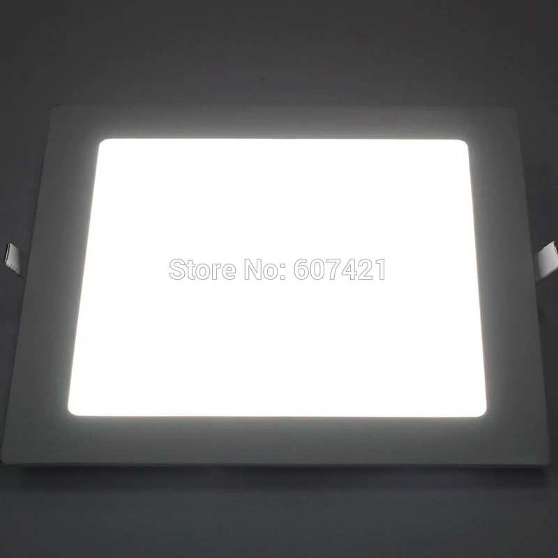 

Square Recessed Ceiling Panel Down Light Ultra-slim Down Lamp for Dining Room, Living Room, Corridor,Conference Room and Office