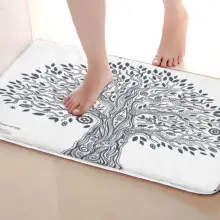 Дерево стиль Коврики для улицы, смешной Противоскользящий коврик для ванной, коврики, дверные коврики под входную дверь