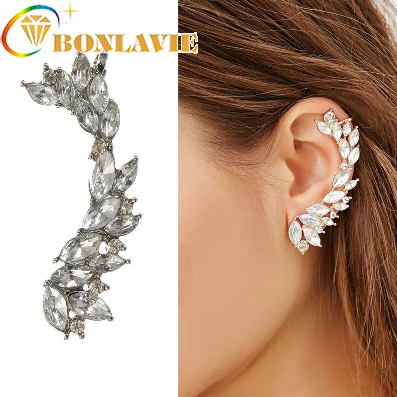 BONLAVIE стразы серьги Новое поступление женские модные дизайнерские ювелирные