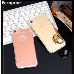 Fecoprior Phone8 зеркало ТПУ случаи задняя крышка для iPhone8 iPhone 8 4,7 дюймов смартфон Celulars чехлы Чехлы