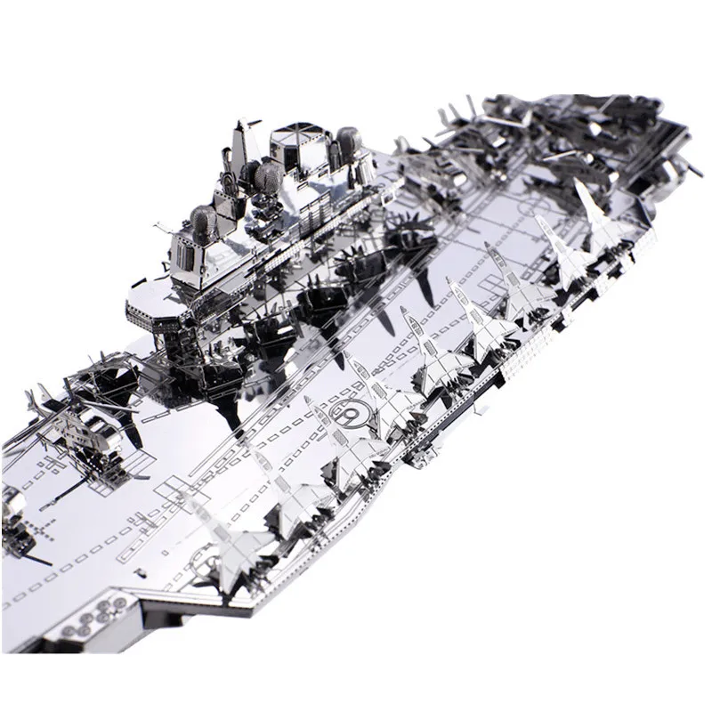 Piececool DIY 3D Liaoning CV 16 Air craft Carrier металлические Пазлы сборные модели наборы