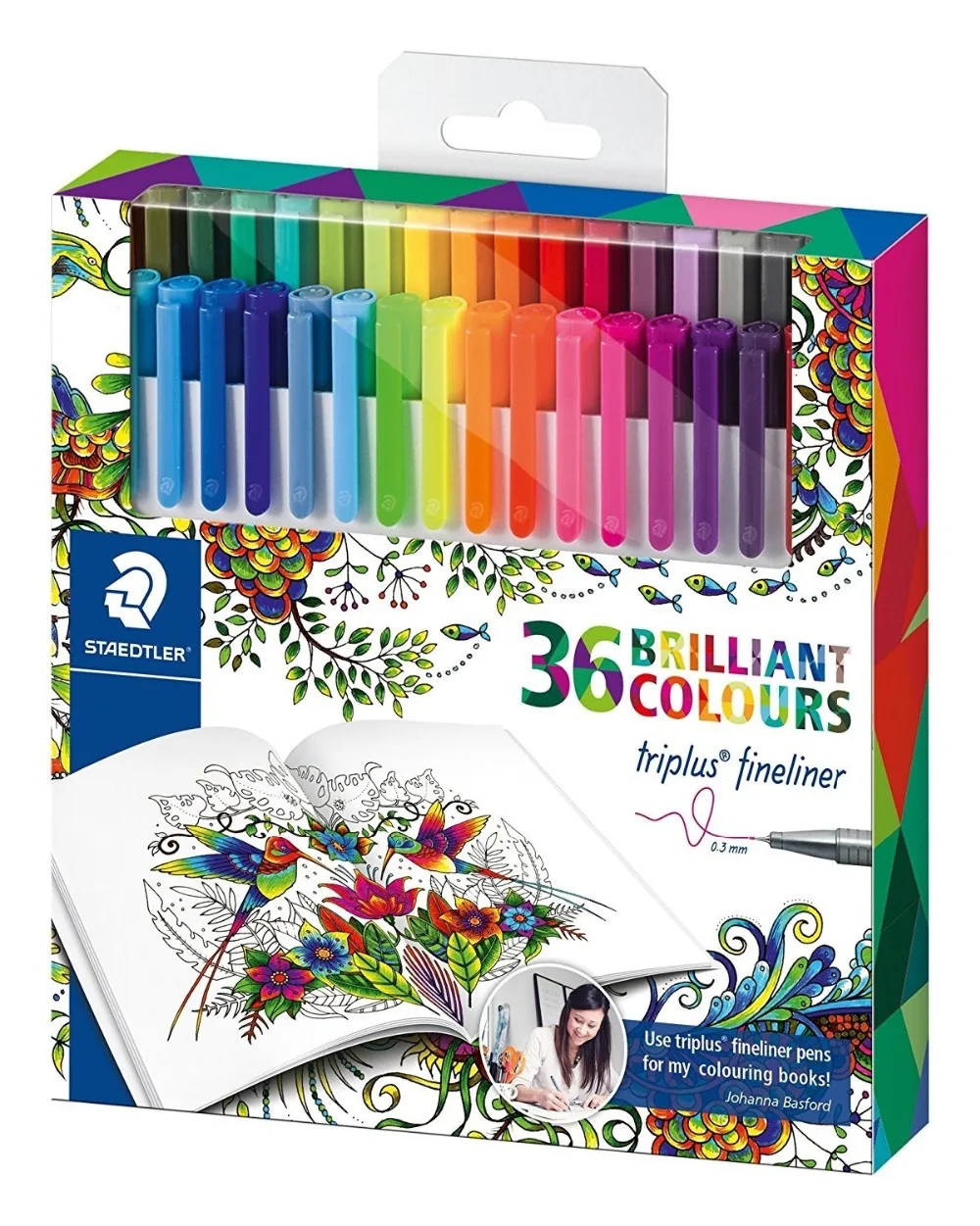 

36colors Staedtler Fineliner Fine Pen Set Graffiti Painting Colored Micron Liner Drawing Pen Sketch Markers Manga Art Supplies