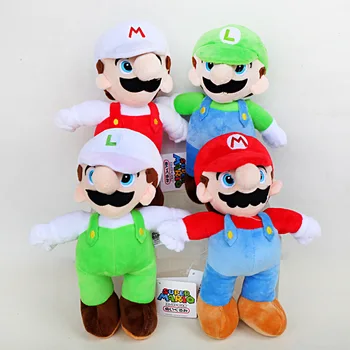 

25cm Super Mario Bros Plush Toys Doll Super Mario Stand Luigi & Mario Plush Soft Stuffed Toys for Kids Children Birthday Gifts