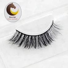 Новинка stlye черный настоящий конский волос толстые длинные высококачественные накладные ресницы натуральные накладные макияж ресниц Инструменты