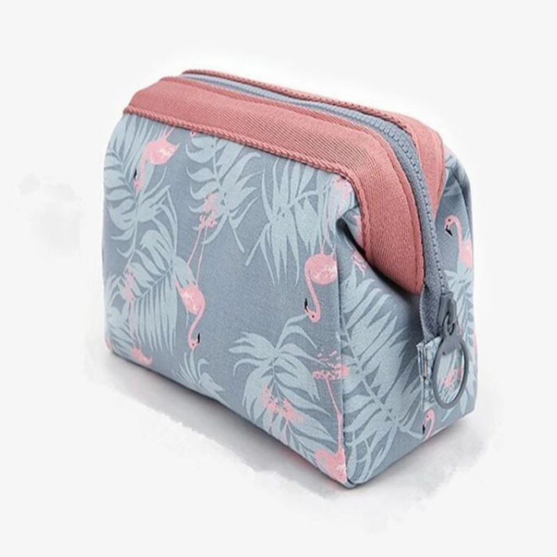 

Flamingo Korean travel multi-function wash storage bag portable women's cosmetic bag large-capacity debris storage bag quality a