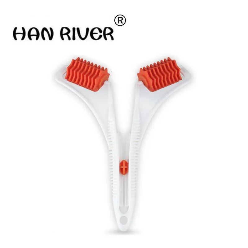 

Portable handheld roller massager Manual home leg neck massager multi-functional mini massage from head to toe