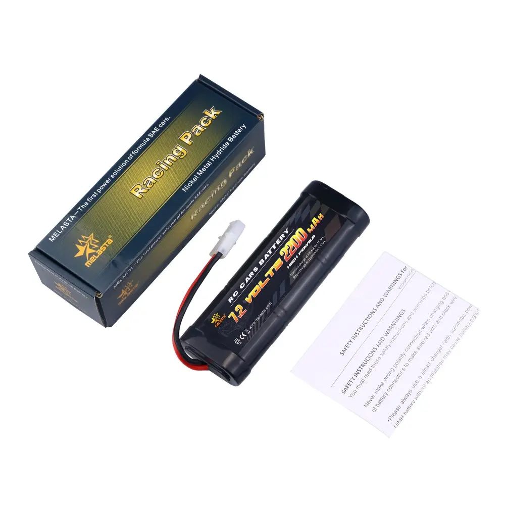 Melasta 7,2 V 2200mAh 6-Cell плоский пакет NiMH аккумулятор с разрядной вилкой Tamiya для RC гоночных автомобилей игрушки хобби