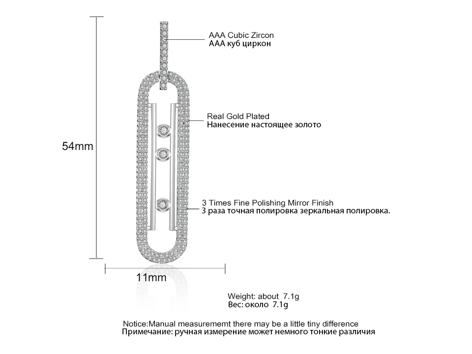 ZAKOL модные роскошные круглые висячие серьги с кубическим цирконием, длинные висячие серьги для элегантных женщин, свадебные ювелирные изделия FSEP2140